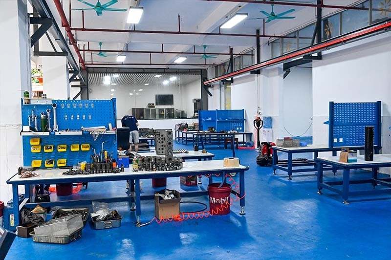 Guangzhou Tieqi Construction Machinery Co., Ltd. निर्माता उत्पादन लाइन