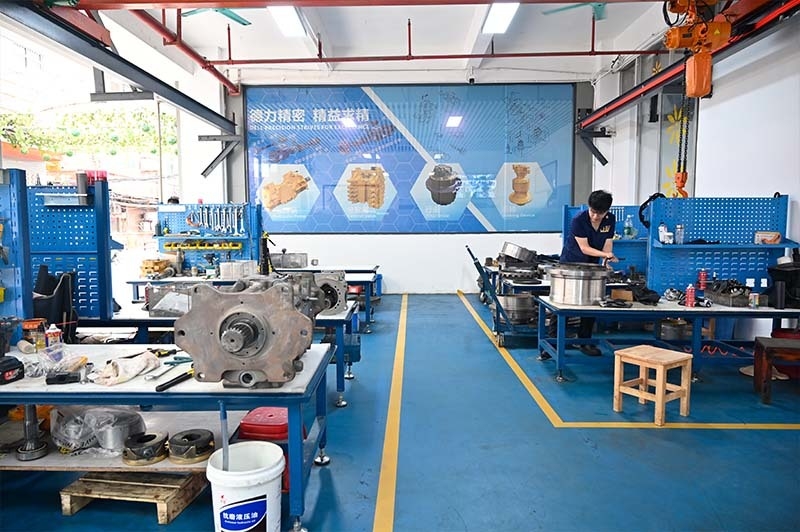 Guangzhou Tieqi Construction Machinery Co., Ltd. निर्माता उत्पादन लाइन