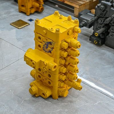 PC120-6 PC130-7 कोमात्सु हाइड्रोलिक नियंत्रण वाल्व, 723-57-12306 नियंत्रण वाल्व विधानसभा