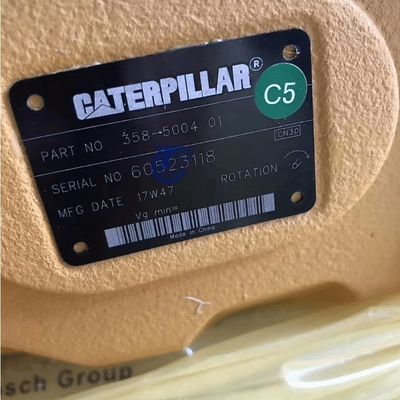 CAT307E खुदाई मशीन हाइड्रोलिक मुख्य पंप 358-5004 3585004 नई इस्तेमाल की स्थिति गियर पिस्टन पंप खुदरा उद्योग कैटरपिलर