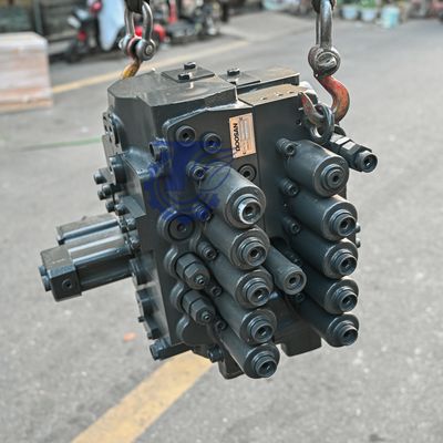 UX28 नियंत्रण वाल्व Doosan Daewoo DX215 DX220 DX225-5-7 उत्खनन मुख्य नियंत्रण वाल्व के लिए