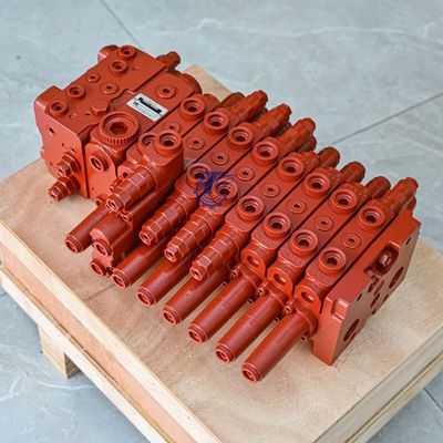 Hitachi EX55 ZAX60 Kobelco SK60 खुदाई के लिए नाची नियंत्रण वाल्व DPK-T04-8P-DC-7815F