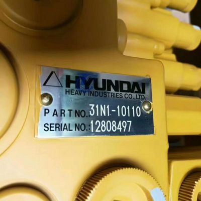 31N1-10110 हाइड्रोलिक कंट्रोल वाल्व असेंबली R80-7 हुंडई एक्सकेवेटर वितरण वाल्व के लिए