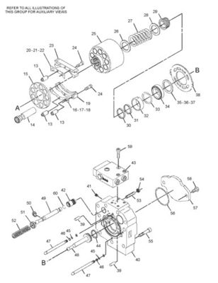 299-5790 20R3400 CAT ट्रैक के लिए D7R II D7R XR HPR135 पंप GP-पिस्टन IMPLEMENT स्टीयरिंग हाइड्रोलिक मुख्य पंप
