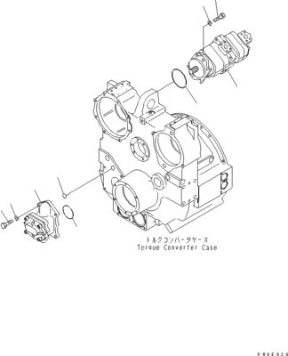 705-52-30920 705-14-34540 Komatsu बुलडोजर के लिए D275A-5D D275AX-5 D275A-5R हाइड्रोलिक पंप पिस्टन पंप