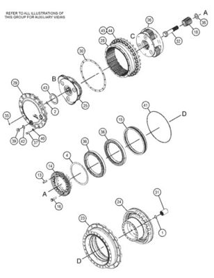 527-7077 511-6008 511-6009 For TQCAT Excavator 318F 320GC 323GC 325F Travel Assembly Final Drive Original Travel Motor