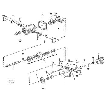 VOLVO L120C L120C L150C व्हील लोडर हाइड्रोलिक मेन पंप पिस्टन पंप पंप ASSY पंप जीपी-पिस्टन आफ्टरमार्केट उच्च गुणवत्ता मूल के लिए VOE11026949