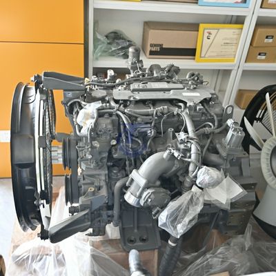 नई मूल ISUZU 4JJ1 इंजन विधानसभा डीजल इंजन हिताची SANY सुमितोमो खुदाई भागों के लिए