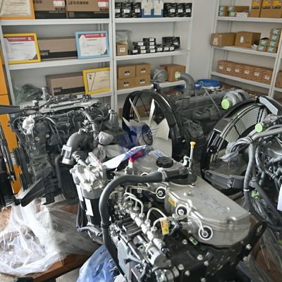 नई मूल ISUZU 4JJ1 इंजन विधानसभा डीजल इंजन हिताची SANY सुमितोमो खुदाई भागों के लिए