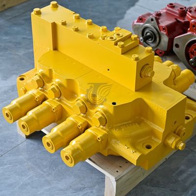 723-63-12101 723-63-12100 723-63-11104 Komatsu के लिए हाइड्रोलिक मुख्य नियंत्रण वाल्व D65E D65E-12 D85E D85ESS खुदाई मशीन पहिया लोडर पार्ट्स Aftermarket मूल