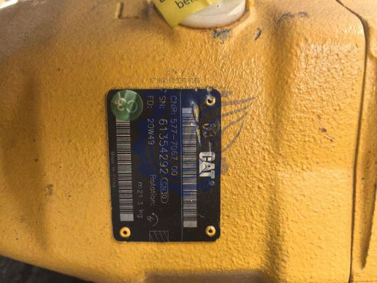 CAT 966GC के लिए 577-7067 5777067 व्हील लोडर पार्ट्स हाइड्रोलिक फैन पंप