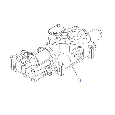 700-91-34000 KOMATSU D70LE D85E D85ESS EXCAVATOR PARTS के लिए हाइड्रोलिक मुख्य नियंत्रण वाल्व नियंत्रण ब्लॉक