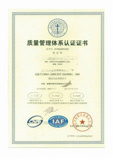 चीन Guangzhou Tieqi Construction Machinery Co., Ltd. प्रमाणपत्र